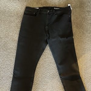 Gap Skinny Black Jeans - 36x30